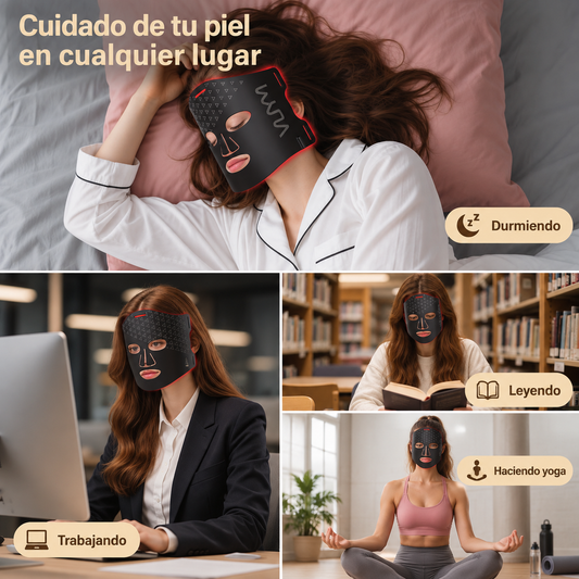 Mascarilla de terapia. Tu piel, tu momento cuidado